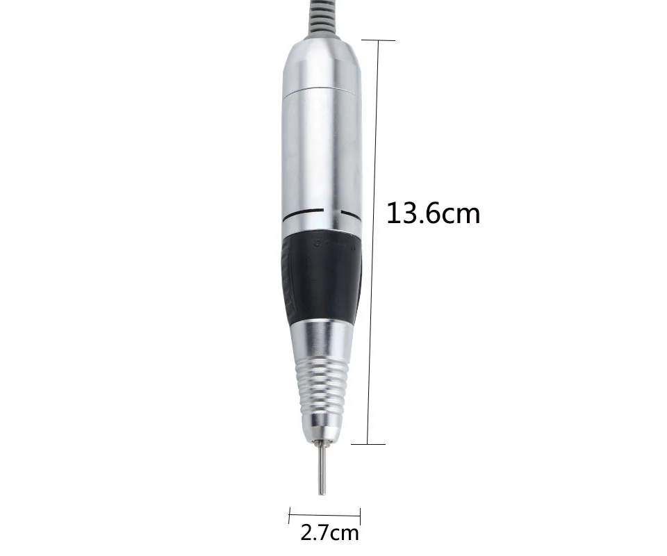 Новый дизайн 206A сильная электрическая дрель для ногтей 35000 об / мин маникюр с цифровым дисплеем портативный сверлильный станок для ногтей