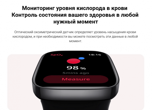 Умные часы Xiaomi Redmi Watch 3 Black BHR6851GL. Фото 17 в описании