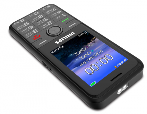 Сотовый телефон Philips Xenium E6500 Black. Фото 3 в описании