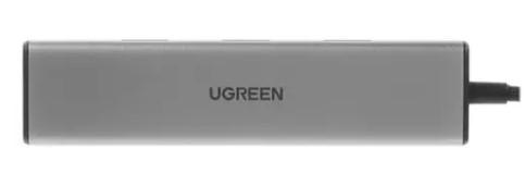 Хаб USB Ugreen CM473 USB 3.0 to 4xUSB 3.0 Space Gray 20805. Фото 2 в описании