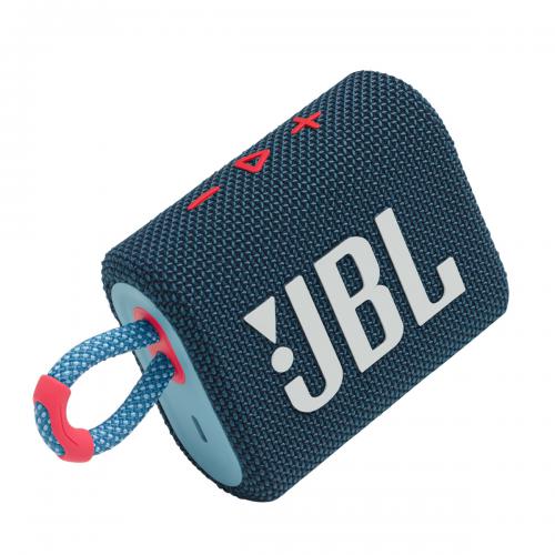 Колонка JBL Go 3 Blue-Pink. Фото 9 в описании