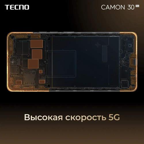 Сотовый телефон Tecno Camon 30 5G 8/256Gb CL7 Salt White. Фото 3 в описании