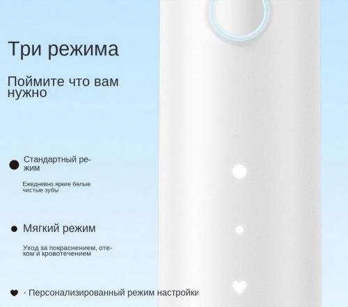 Зубная электрощетка Xiaomi Mijia T501 White MES607. Фото 1 в описании