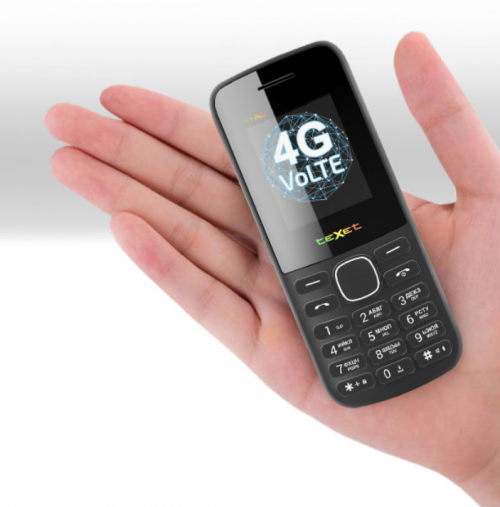 Сотовый телефон teXet TM-117 4G Pro Black. Фото 2 в описании