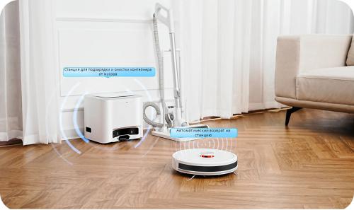 Робот-пылесос Lydsto Multifunctional Robot Vacuum Cleaner R10 White YM-R10-W03. Фото 5 в описании