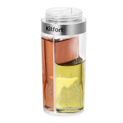 Дозатор для масла и уксуса Kitfort КТ-6015-1 Black. Фото 2 в описании