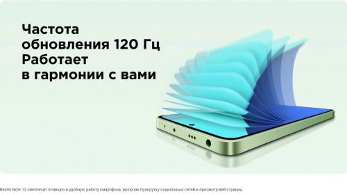 Сотовый телефон Xiaomi Redmi Note 13 6/128Gb Blue. Фото 15 в описании