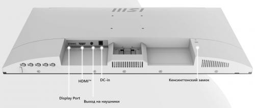Монитор MSI Pro MP243W White 9S6-3PB5CH-090. Фото 13 в описании