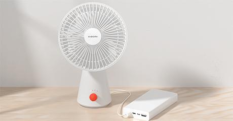 Вентилятор Xiaomi Rechargeable Mini Fan BHR6089GL. Фото 3 в описании