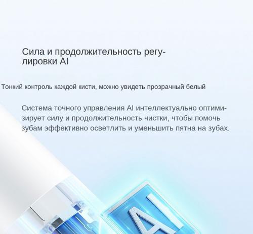 Зубная электрощетка Xiaomi Mijia T501 Grey MES607. Фото 3 в описании