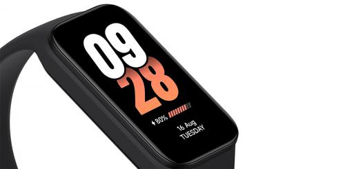 Умный браслет Xiaomi Smart Band 8 Active Black BHR7422GL. Фото 1 в описании