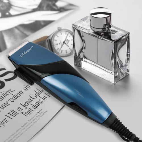 Машинка для стрижки волос Maestro MR-655C-Blue. Фото 1 в описании