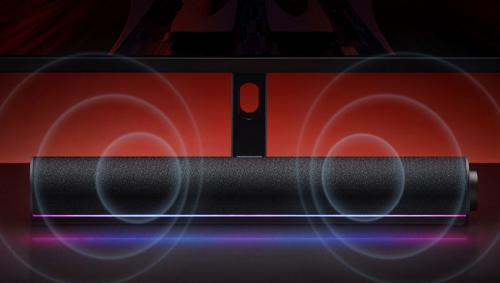 Звуковая панель Xiaomi Redmi Bluetooth PC Speaker RGB Ambient Light Black ASB02A. Фото 4 в описании