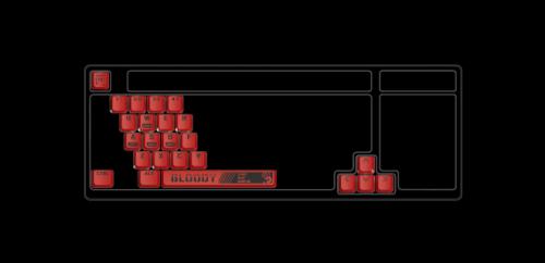 Клавиатура A4Tech Bloody S98 Sports Red. Фото 6 в описании