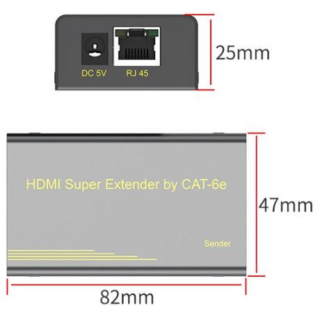 Аксессуар KS-is HDMI UTP Cat.6 60m KS-430P. Фото 5 в описании