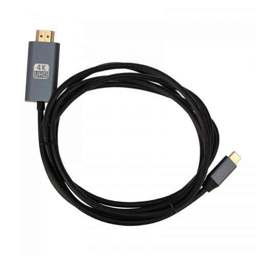 Аксессуар Rexant USB Type-C - HDMI 2m 17-6402. Фото 1 в описании
