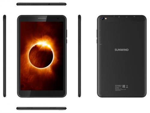 Планшет SunWind Sky 8244B 3G Black (Spreadtrum SC7731E 2.0GHz/2048Mb/16Gb/GPS/3G/Wi-Fi/Bluetooth/Cam/8/1280x800/Android). Фото 9 в описании