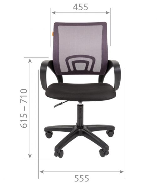 Компьютерное кресло Chairman 696 LT TW-04 Grey 00-07024143. Фото 1 в описании