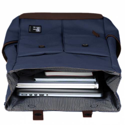 Рюкзак Xiaomi 90 Points Vibrant College Casual Backpack Blue. Фото 2 в описании
