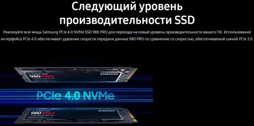 Твердотельный накопитель Samsung 980 Pro 2Tb MZ-V8P2T0BW. Фото 1 в описании