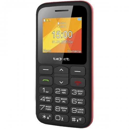 Сотовый телефон teXet TM-B323 Black-Red. Фото 1 в описании