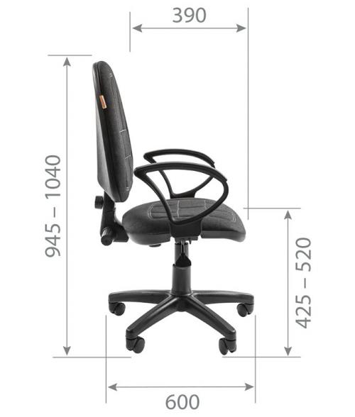 Компьютерное кресло Chairman 205 С-2 Grey 00-07033130. Фото 2 в описании
