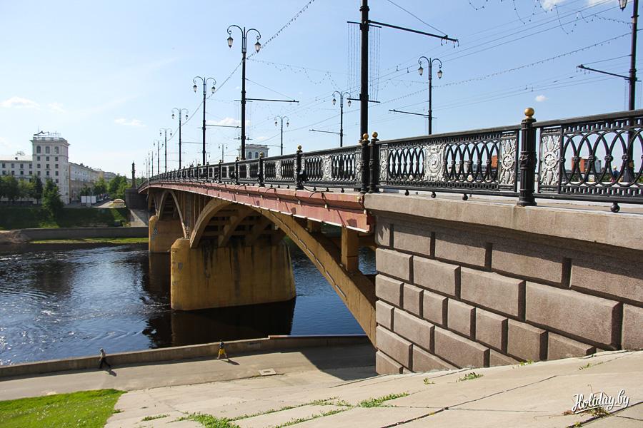 Кировский мост в Витебске - описание достопримечательности Беларуси (Белоруссии)