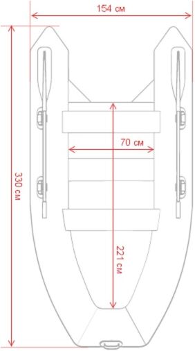 Надувная лодка GLADIATOR B370AL