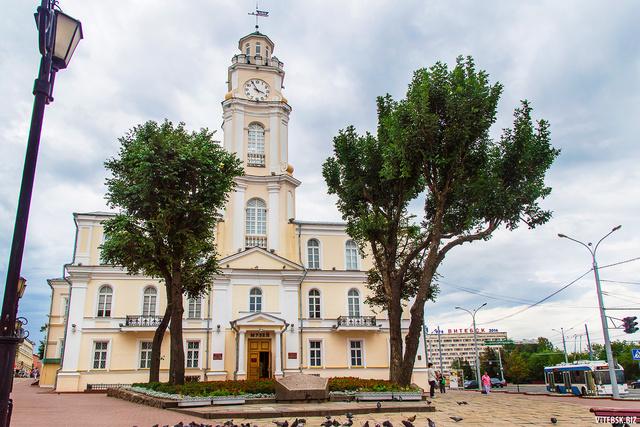 Здание городской ратуши в Витебске
