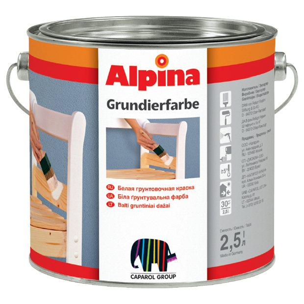 Alpina-grundierfarbe