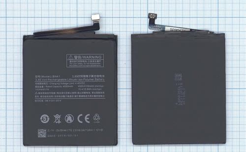 Аккумулятор Vbparts (схожий с BN41) для Xiaomi Redmi Note 4 3.7V 4100mAh 061282. Фото 1 в описании
