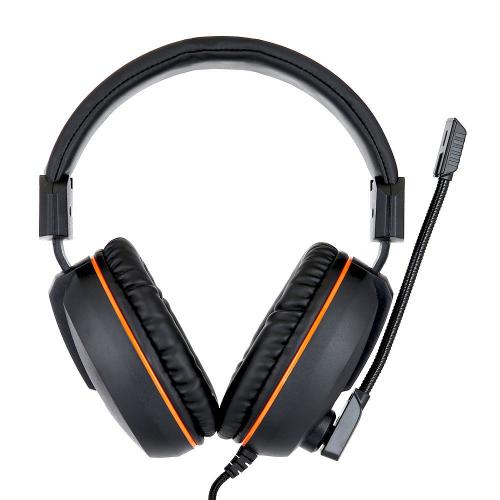 Наушники Gembird MHS-G100 Black-Orange. Фото 3 в описании
