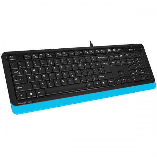 Клавиатура A4Tech Fstyler FK10 Black-Blue. Фото 2 в описании