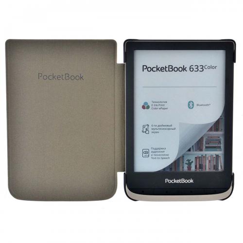 Аксессуар Чехол для PocketBook 606/616/628/632/633 Blue PBC-628-BL-RU. Фото 3 в описании