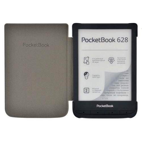 Аксессуар Чехол для PocketBook 606/616/628/632/633 Blue PBC-628-BL-RU. Фото 1 в описании