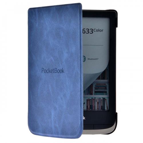 Аксессуар Чехол для PocketBook 606/616/628/632/633 Blue PBC-628-BL-RU. Фото 5 в описании