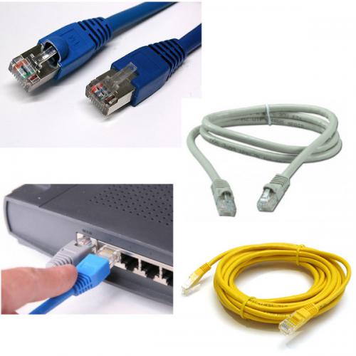 Сетевой кабель 5bites UTP cat.5e 5m PUT50-050A. Фото 1 в описании