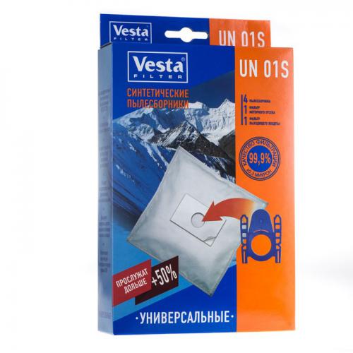 Мешки пылесборные Vesta Filter UN 01 S. Фото 1 в описании