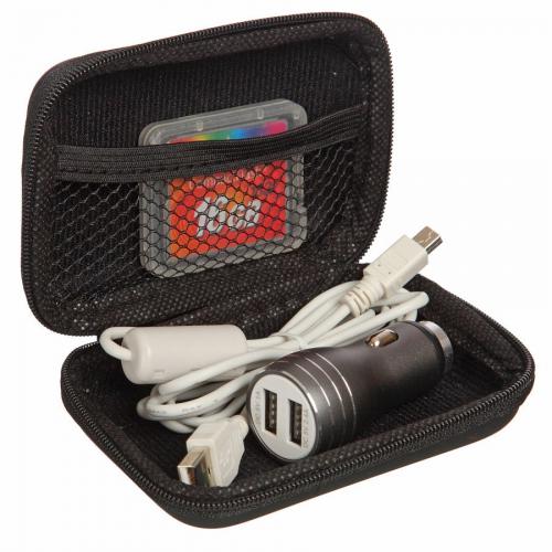 Органайзер для USB-кабелей и мобильных аксессуаров Mobylos Black 30430. Фото 1 в описании