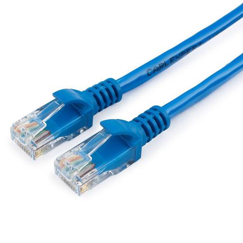 Сетевой кабель Gembird Cablexpert UTP cat.5e 7.5m Blue PP12-7.5M/B. Фото 1 в описании