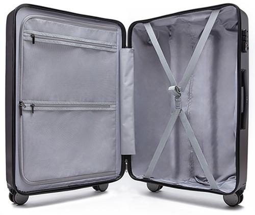 Чемодан Xiaomi 90 Points Suitcase 1A 20 Grey. Фото 1 в описании