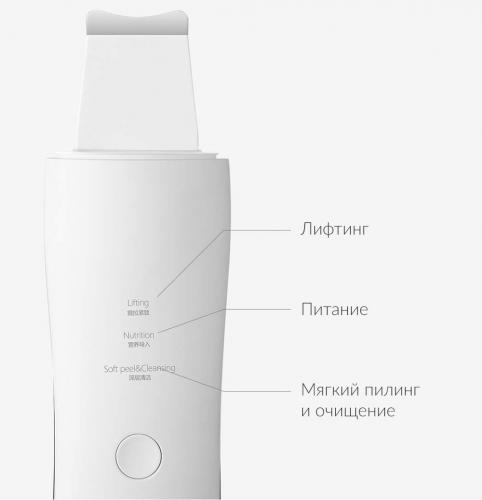 Аппарат для ультразвуковой чистки лица Xiaomi WellSkins Ultrasonic Skin Scrubber WX-CJ101. Фото 2 в описании