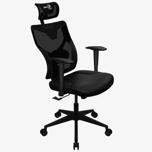 Компьютерное кресло AeroCool Guardian Smoky Black. Фото 6 в описании