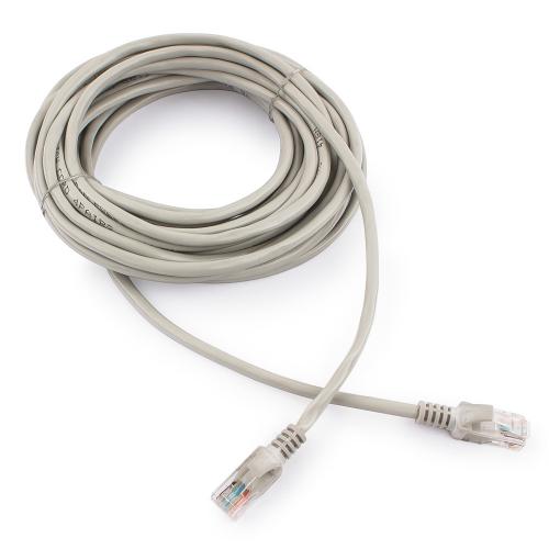 Сетевой кабель Gembird Cablexpert UTP cat.5 7.5m Gray PP10-7.5M. Фото 1 в описании