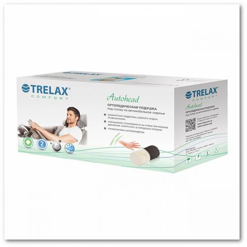 Ортопедическая подушка Trelax Autohead П16 Black. Фото 2 в описании