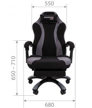 Компьютерное кресло Chairman Game 35 Black-Orange 00-07089917. Фото 5 в описании