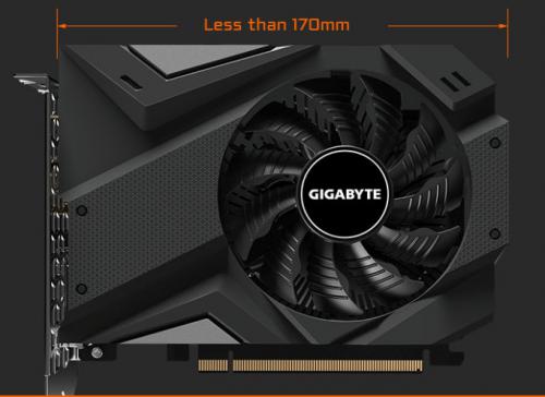 Видеокарта GigaByte GeForce GTX 1630 1815MHz PCI-E 4096Mb 12000MHz 128 bit HDMI DP DVI GV-N1630OC-4GD. Фото 2 в описании