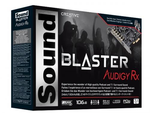 Звуковая карта Creative Sound Blaster Audigy RX WW SB1550 70SB155000001. Фото 2 в описании