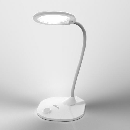 Настольная лампа Ritmix LED-610 White. Фото 7 в описании