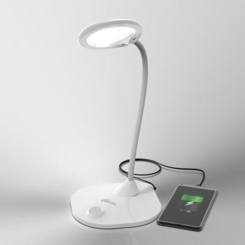 Настольная лампа Ritmix LED-610 White. Фото 8 в описании